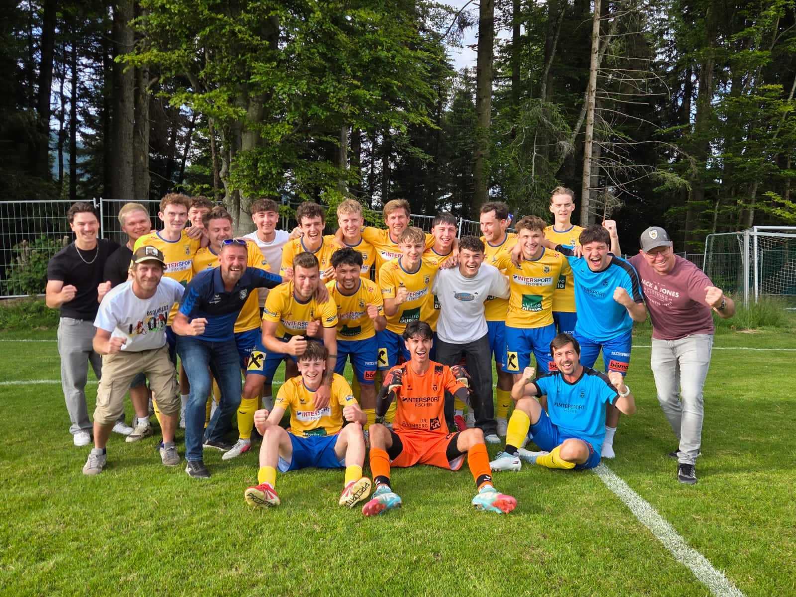 Die Juniors schaffen den Aufstieg in die 3. Landesklasse
